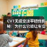 CVT无级变速平顺性揭秘：为什么它能让车变得不再颠簸