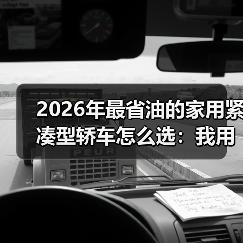 2026年最省油的家用紧凑型轿车怎么选：我用三箱油跑出的真答案（图3）