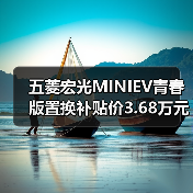 五菱宏光MINIEV青春版置换补贴价3.68万元 还可（图3）