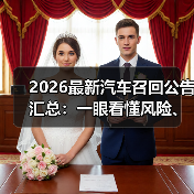 2026最新汽车召回公告汇总：一眼看懂风险、处理与避坑清单