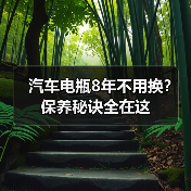 汽车电瓶8年不用换？保养秘诀全在这
