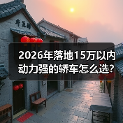 2026年落地15万以内动力强的轿车怎么选?我用一周试车给你答案(图4) 2026年落地15万以内动力强的轿车怎么选?我用一周试车给你答案(图4)