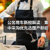 公务用车新规解读：集中采购优先选国产新能源车
