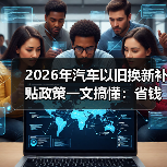 2026年汽车以旧换新补贴政策一文搞懂:省钱路径、避坑细节与实操清单(图2) 2026年汽车以旧换新补贴政策一文搞懂:省钱路径、避坑细节与实操清单(图2)