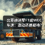比亚迪进军F1或WEC？车迷：激动还是期待？（图2）