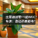 比亚迪进军F1或WEC？车迷：激动还是期待？（图4）