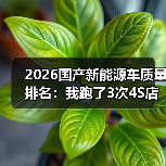 2026国产新能源车质量排名:我跑了3次4S店后才懂的真相(图2) 2026国产新能源车质量排名:我跑了3次4S店后才懂的真相(图2)