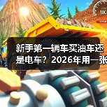 新手第一辆车买油车还是电车?2026年用一张表+真实案例帮你选对(图4) 新手第一辆车买油车还是电车?2026年用一张表+真实案例帮你选对(图4)