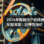 2026年即将停产的经典车型清单：别等到涨价才后悔
