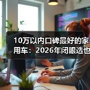 10万以内口碑最好的家用车：2026年闭眼选也不踩坑的6条硬标准