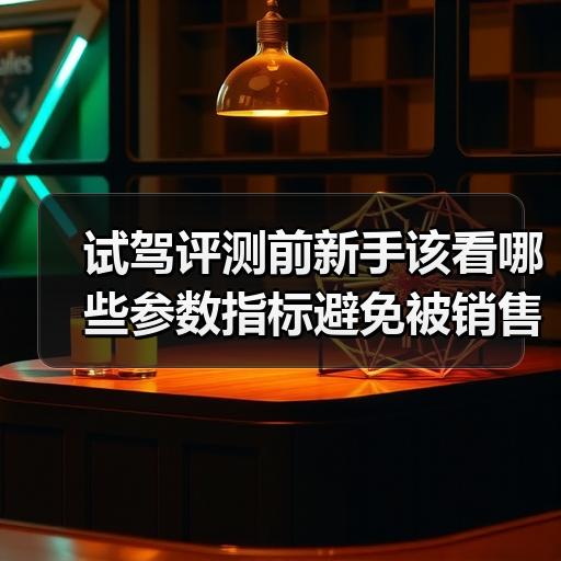试驾评测前新手该看哪些参数指标避免被销售话术带偏