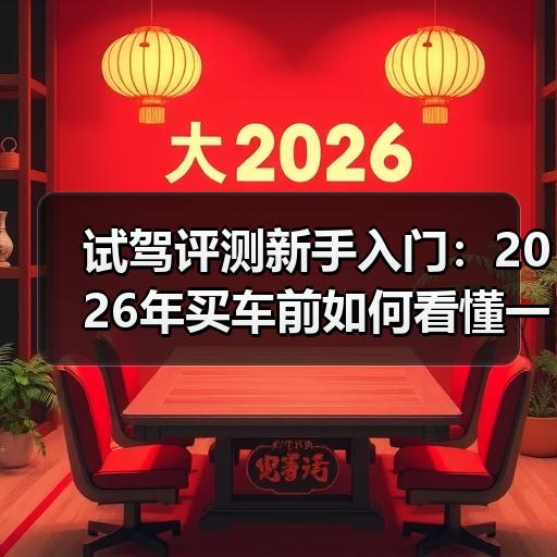 试驾评测新手入门：2026年买车前如何看懂一份真实试驾报告