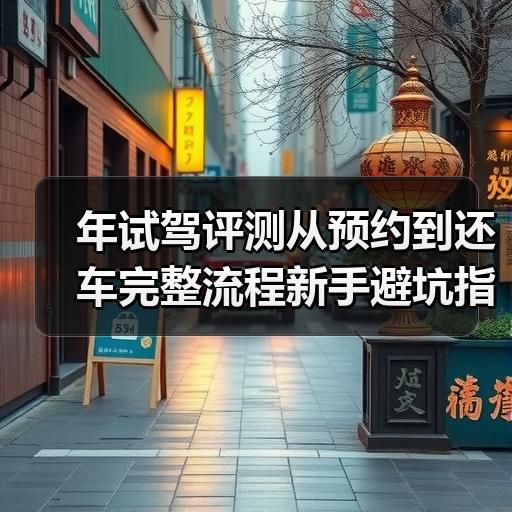 年试驾评测从预约到还车完整流程新手避坑指南