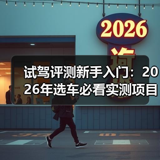试驾评测新手入门：2026年选车必看实测项目与避坑要点