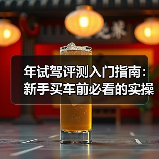 年试驾评测入门指南：新手买车前必看的实操经验