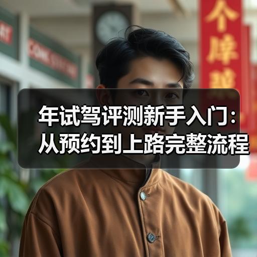 年试驾评测新手入门：从预约到上路完整流程